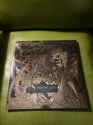 Paradise Lost - Tragic Idol LP Natural Clear/ Blue Marbled Vinyl Svart 2022 VG+