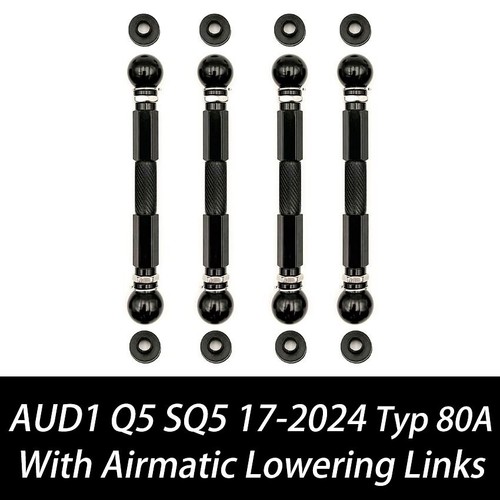 FOR AUDI Q5 SQ5 Typ 80A FY 2017-2024 AIR SUSPENSION LOWERING KIT LINKAGES LINKS - Picture 8 of 8
