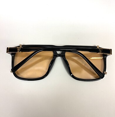 Louis Vuitton LV Z1085E LV Satellite Gold Black | eBay
