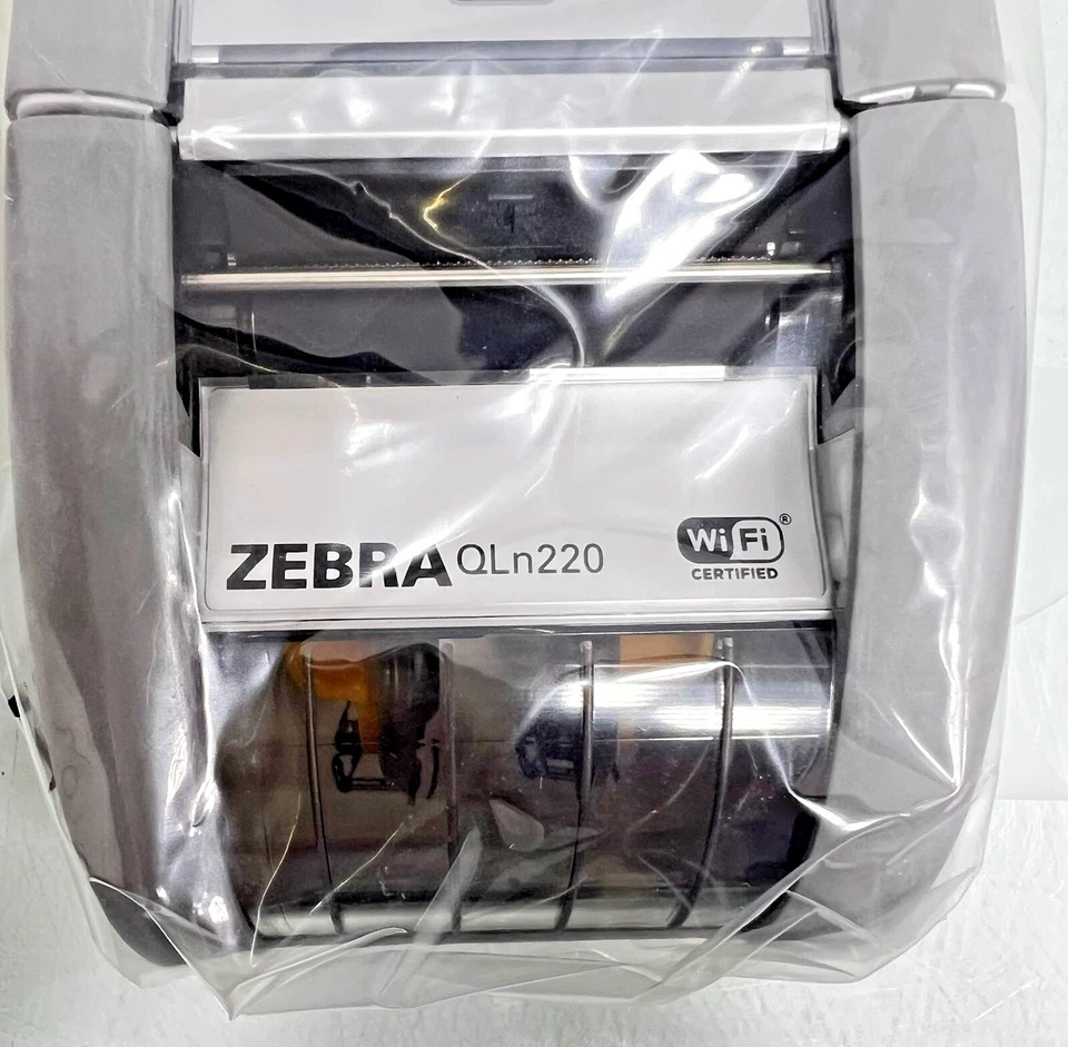 Zebra QLn220 Label Printer Mobile Healthcare Bluetooth WiFi QH2-AUNAEM00-00, NEW - Image 3 of 4
