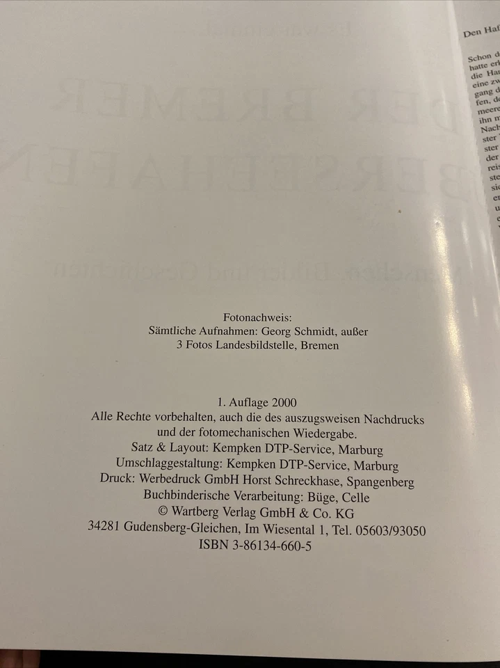 German Nautical History: Der Bremer Überseehafen / Georg Schmidt - Image 3 of 4