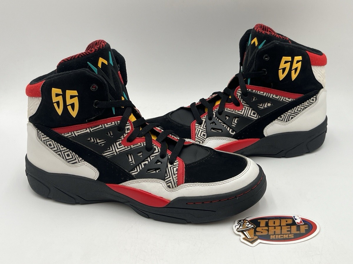 Adidas Dikembe Mutombo OG 2013 release RARE Adidas Dikembe Mutombo Black White Red 2013 Size 9  main image 4