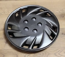 15.0-inch replacement hubcap, NAPA / Viper, Black / charcoal metallic, #ST880015