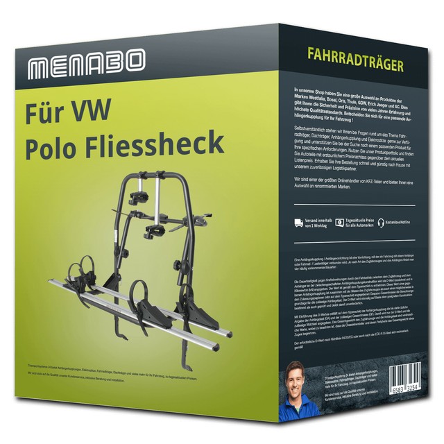 Heckfahrradtrager Menabo Polaris 2 Fahrrad Gunstig Kaufen Ebay