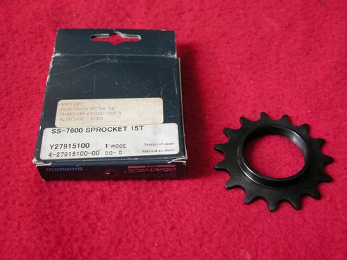 Shimano Dura-Ace SS-7600 Track Bike Single Speed Sprocket 15T cog - Picture 2 of 2