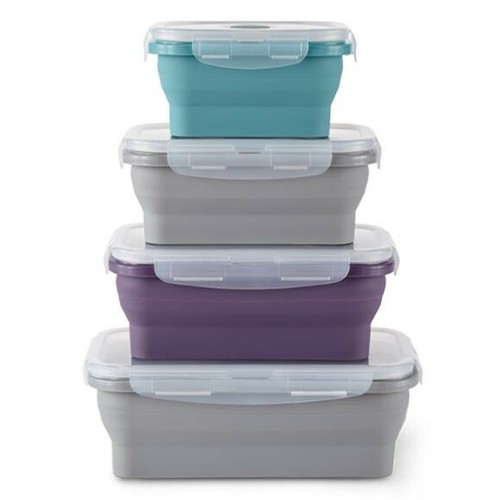 norwex silicone food storage containers
