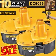 2-PACK 18V For Dewalt 18 VOLT XRP DC9096 DC9098 NiMH Battery NEW 7.0Ah DC9096-2