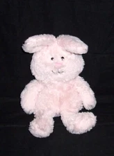 Animal Adventure Sweet Sprouts Pink Bunny Rabbit Plush Stuffed Animal 2015