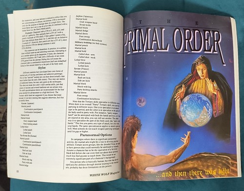 White Wolf Magazine Issue 30 February 1992 RPG Shadowrun Wizards of the Coast NM - Picture 2 of 4
