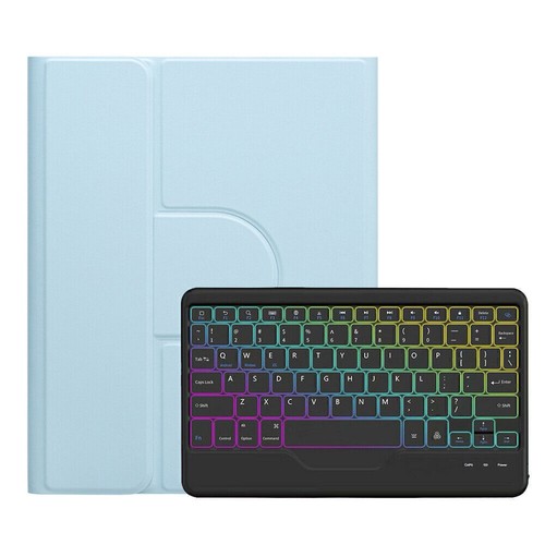 Backlit Keyboard Mouse Rotating Case Cover For iPad 6/7/8/9/10th Gen Air 4 5 Pro - Picture 47 of 71