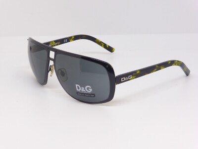 Dolce & Gabbana D&G 6049 321/87 125 schwarz grün Havanna mit grauen Gläsern