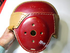 VINTAGE HUTCH H18 FOOTBALL HELMET LEATHER NO FACEGUARD ANTIQUE EXC RARE OLD SPOR — photo 6