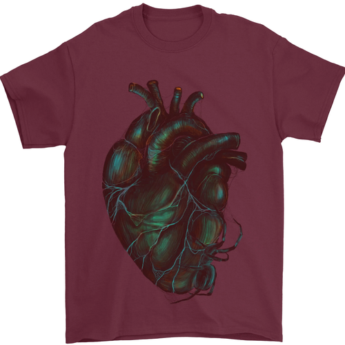 Rotten Heart Gothic Demon Satan Skull Evil Herren T-Shirt 100% Baumwolle - Bild 19 von 73