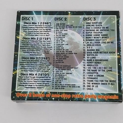The Ultimate 70's Megamixes 3 CD Set Disco Mixes Glam Rock ABBA Megamix - Picture 5 of 18