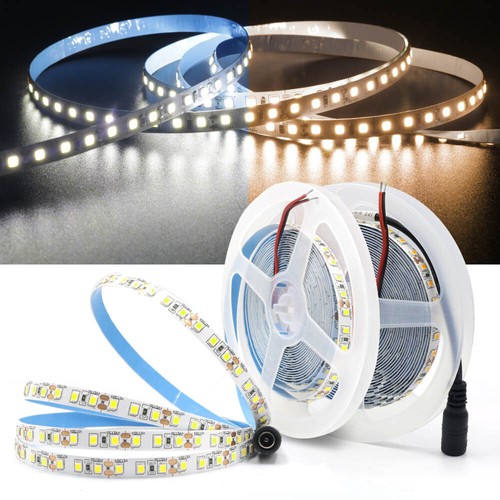 12V 2835 LED Strip Streifen Warmweiß Kaltweiß Lichtschlauch Superhell 5m 600leds - Bild 14 von 15