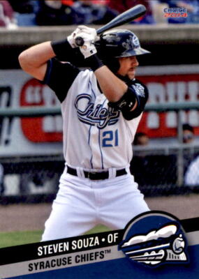 2014 Syracuse Chiefs Choice #28 Steven Souza Everett Washington WA Baseball Card