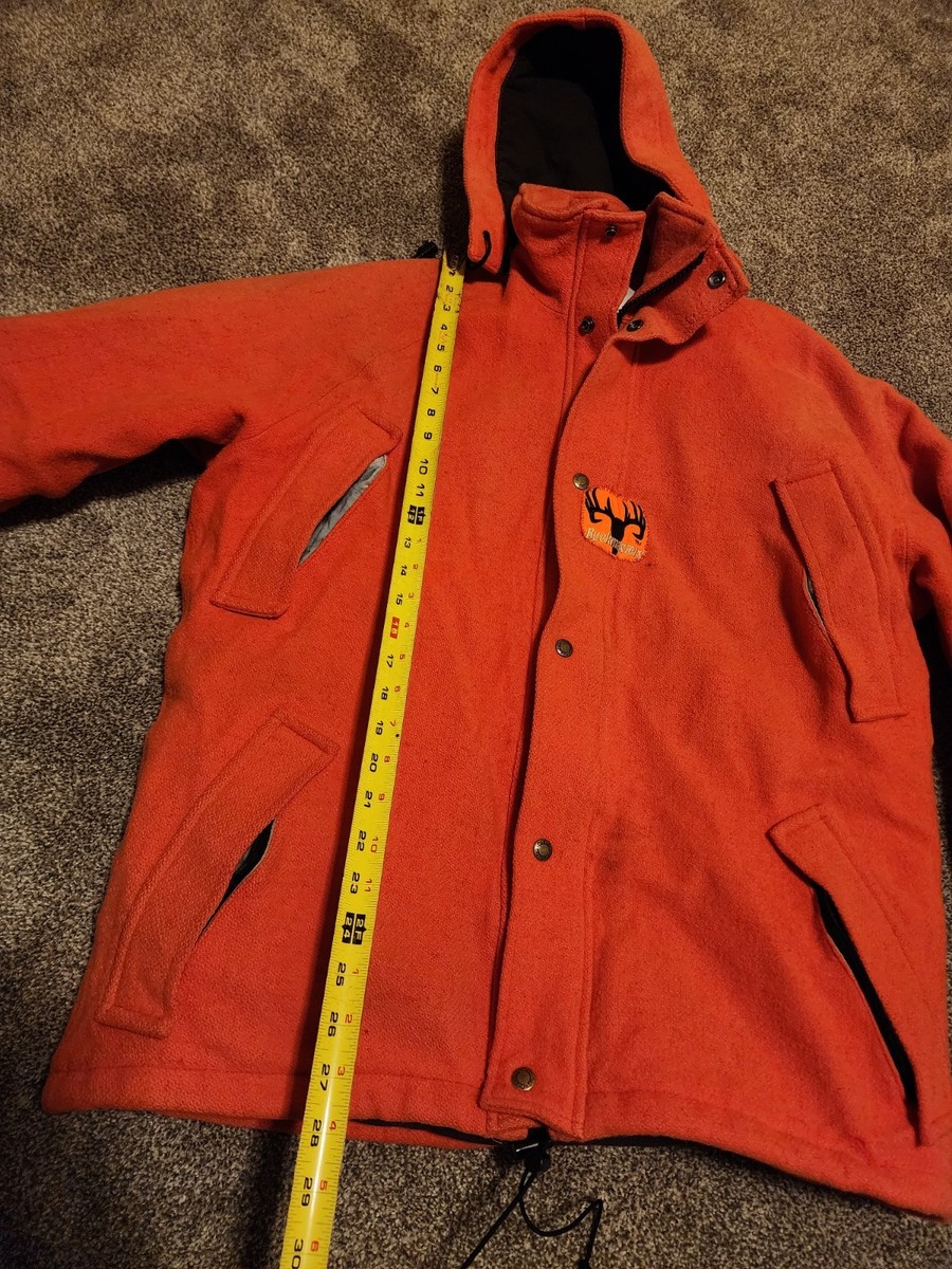 VTG Cabelas Whitetail Clothing Gore-Tex Wool Hunting Jacket Mens L