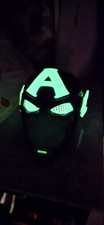 Casco Capitán América Marvel Rivals Impreso en 3D PLA Imanes Incluidos
