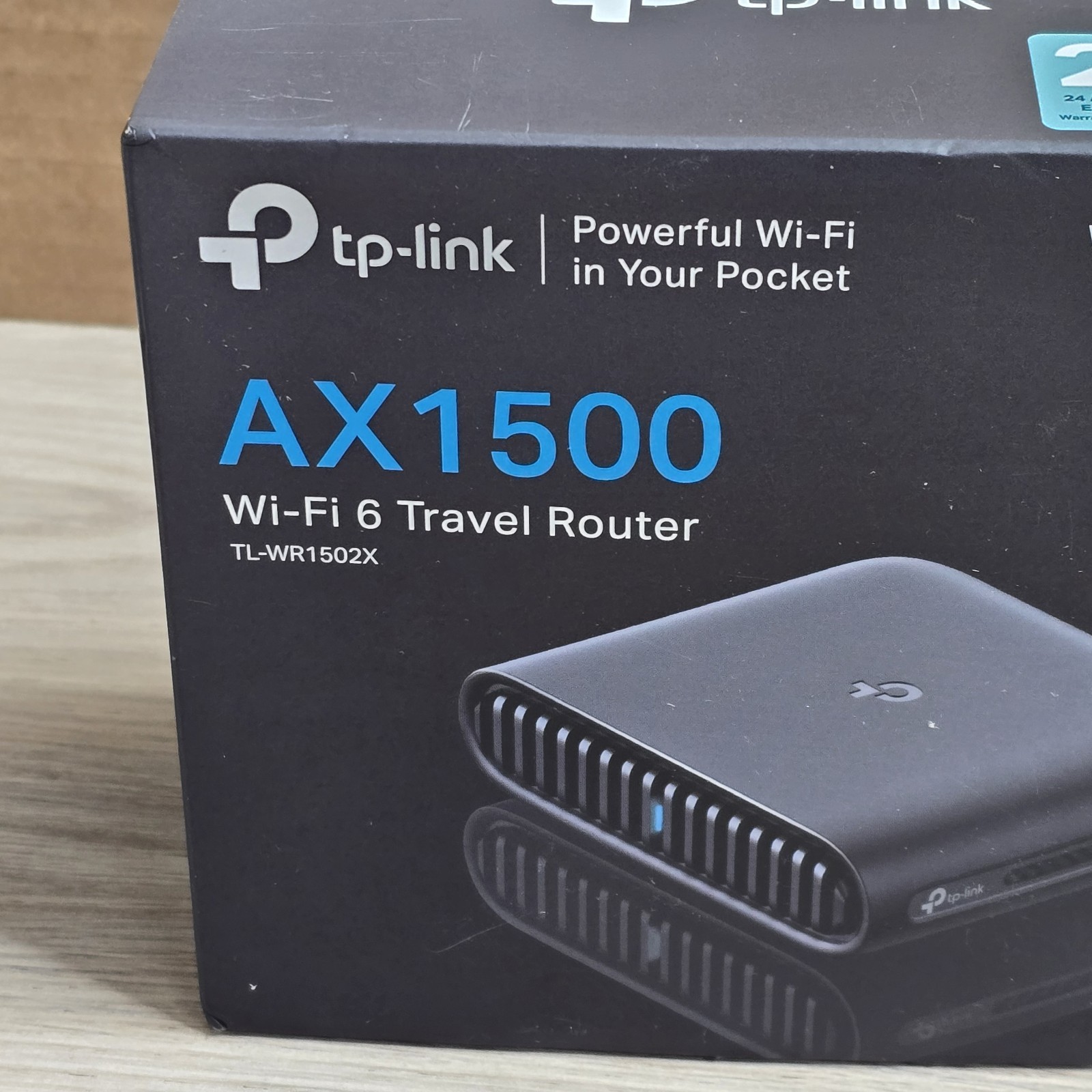 TP Link Wi-Fi 6 Travel Router TL-WR1502X AX1500 Portable/Multiple Mode 
