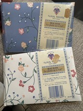 Vintage Floral Tapestry Holson Photo Album - 4x6 Photos Lot Of 2 Cottagecore