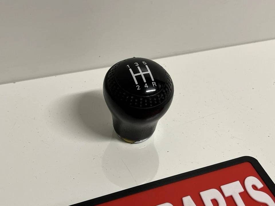 Perilla de cambio de cuero negro ónix 8D0711141BC fabricante de equipos originales Audi B5 A4 5MT Foto 2 de 4