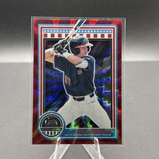 2025 Panini Stars and Stripes USA #150 Alex Harrington SP /30 Red Lighting