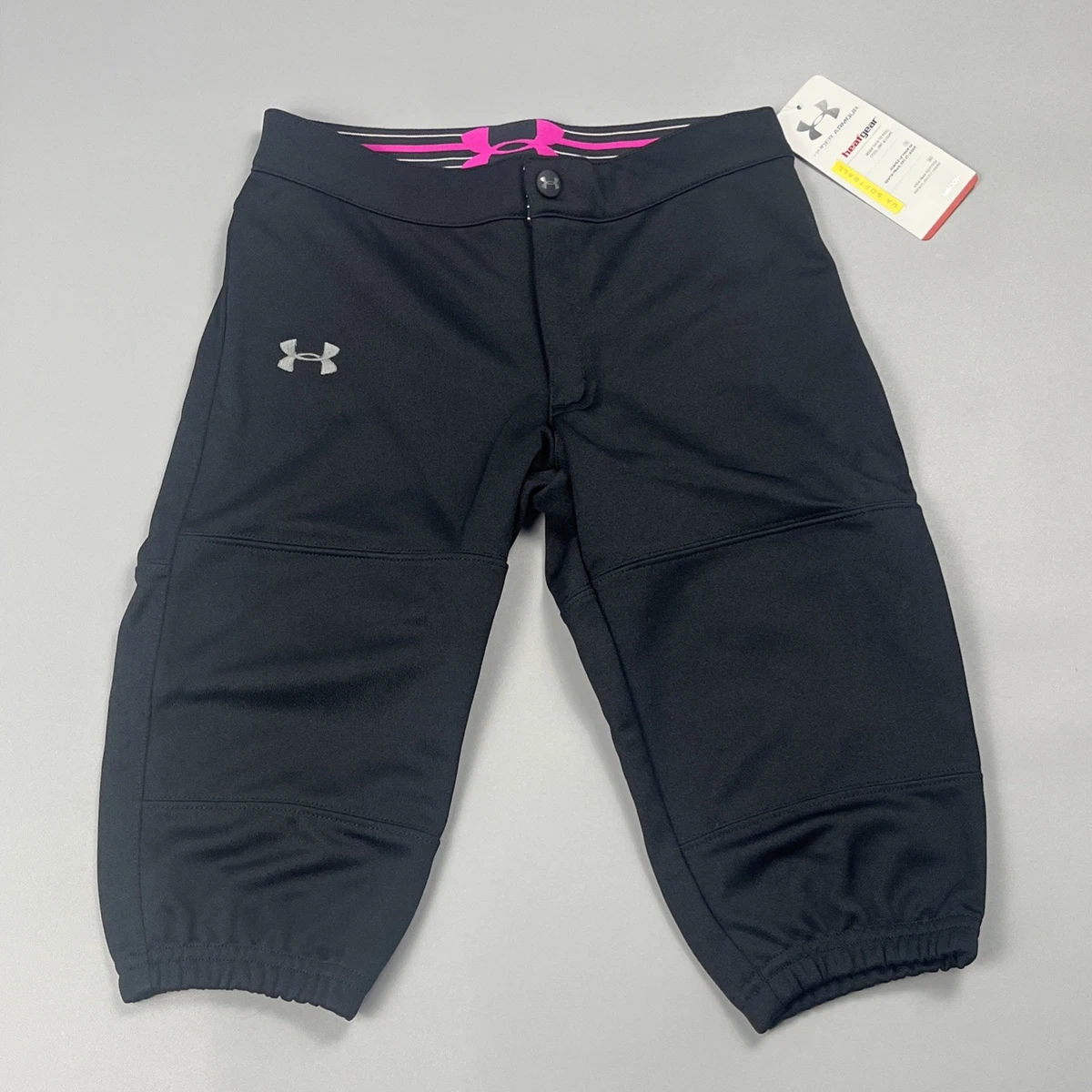 Under Armour Mädchen Softball Hose Jugend Small YSM/P/CH schwarz sportlich