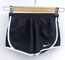 Kids Unisex Nike Dri-fit Black Shorts, Size 6 M 5-6 Years
