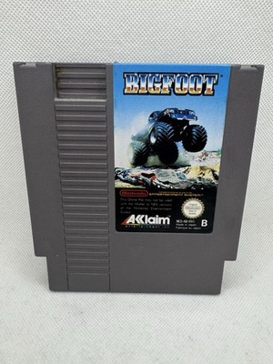 NES PAL-B - BigFoot - (Nintendo Entertainment System) Mit Schubber