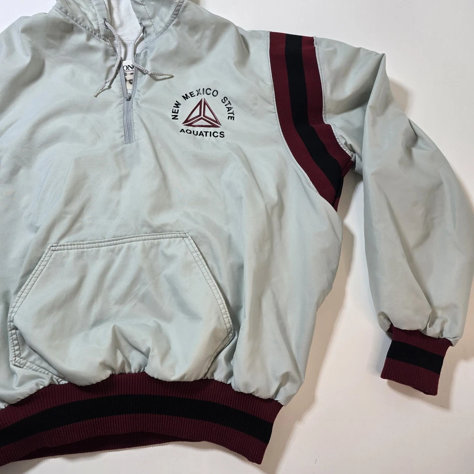 University Of New Mexico Swim and Dive Jacket Size XLarge USA Made - Image 4 of 4