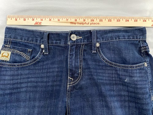 Cinch Jeans Herren 31x32 Blau Denim Slim Bootcut Ian Stretch Country Western - Bild 7 von 9
