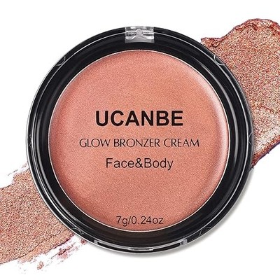 UCANBE Face & Body Cream Bronzer, Natural Coral Warm Sun-Kissed Glow B0DXKJDLQ5