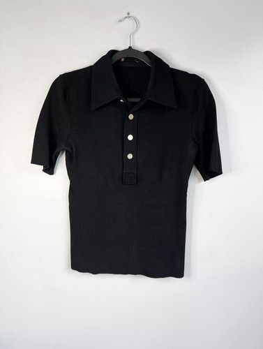Louis Vuitton Poloshirt Damen M • Schwarz Uniform Pullover Oberteil