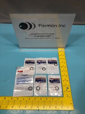 Lot of 6 KALREZ AS-568A O-RING K#015, COMPOUND: 4079, 2-015, AS-568A-015, 193837