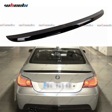 FOR BMW 5 SERIES E60 M SPORT 04-10 M5 STYLE REAR BOOT SPOILER WING GLOSS BLACK