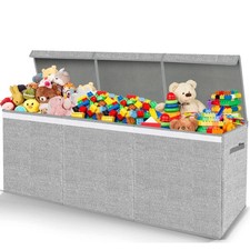 Extra Large Toy Box for Girls Boys - Collapsible Toy Chest Boxes Organizers a...