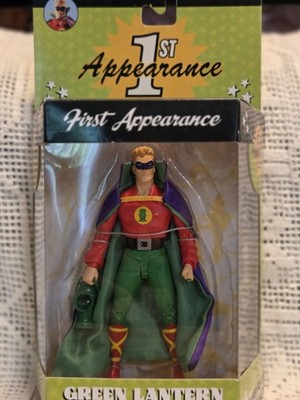 DC Direct First Appearance Green Lantern Alan Scott 1:18 Plastic Figure 2004