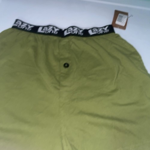 Lazy One Men's Green Boxer Shorts M Moose Bear Humor Nature Theme NWT - Picture 4 of 7