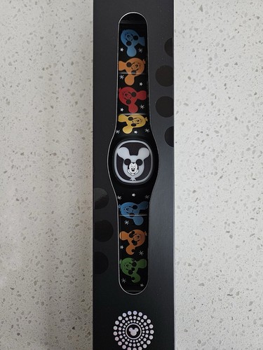 NEU Disney Parks Magic Band Plus + Classic Mickey bunte Luftballons unverbunden