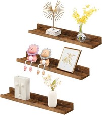 Floating Shelves, Wall Shelf Set of 3, Hanging Shelf