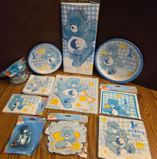 Vin Carebear 2002 oso a la hora de dormir primer cumpleaños artículos de fiesta elige uno todo nuevo