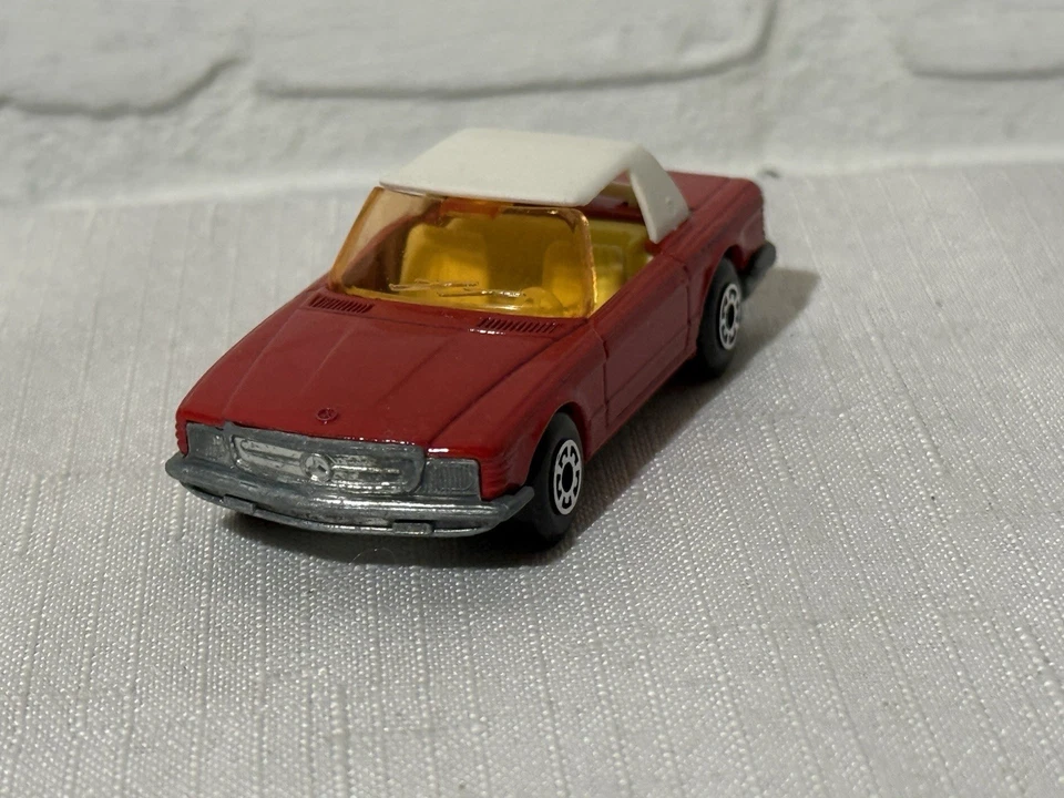 Matchbox Superfast Lesney #6 Mercedes Tourer 380SL Red Minty Original Box - Image 3 of 4