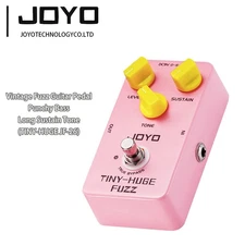 JOYO Fuzz Pedal Classic Fuzz Tone of '90 Rich Sustain for Electric Guitar Bass