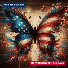 Butterfly Diamond Art Kits for Adults, Full Drill Round 5D Diamond Painting Kits