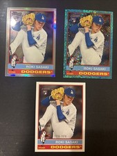 2026 🤩🔥Topps Heritage Roki Sasaki Lot- Graded AI-9 PSA 10 ?? Next Dodger Ace