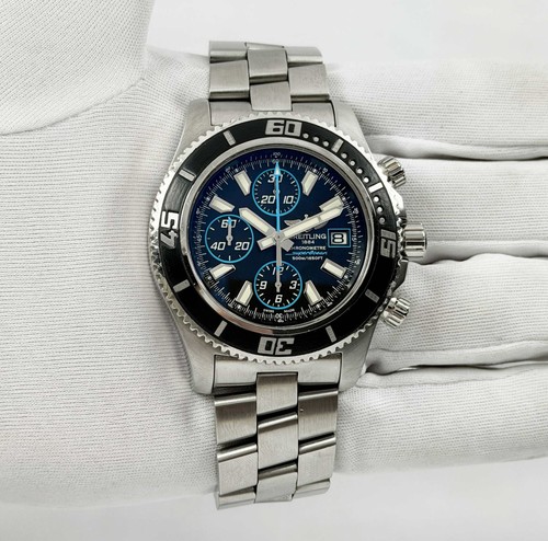 Breitling Superocean Chronograph II A1334102 44MM Black Box Pa...