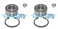 Dayco 2X Radnabe Radlagersatz Vorderachse FüR Peugeot 807 CitroëN C8 E EB EA EB