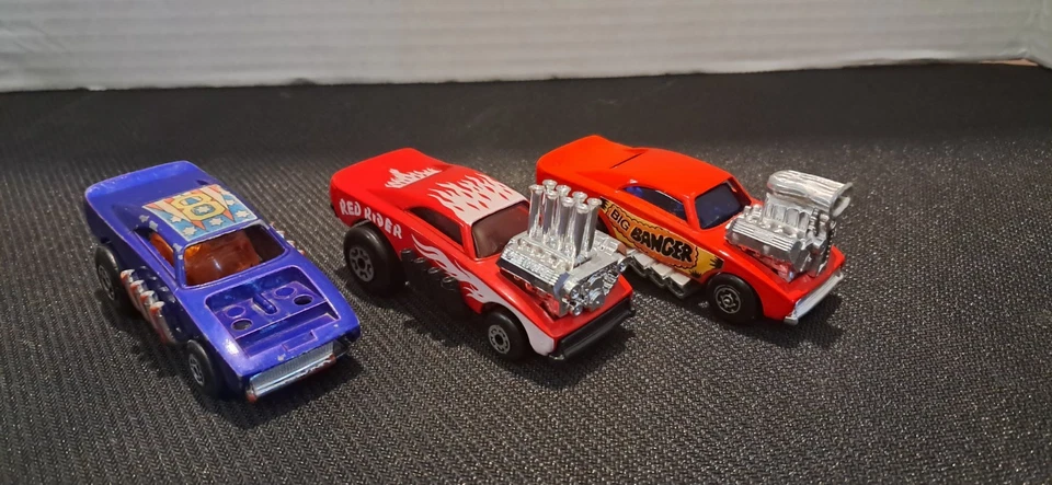 Matchbox 70s Lot Of 3- Red Rider & Big Banger & Pi Eyed. Side Discrimination. - Image 2 of 4