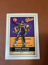 2002 Fleer Authentix WNBA - Mwadi Mabika #24 Los Angeles Sparks