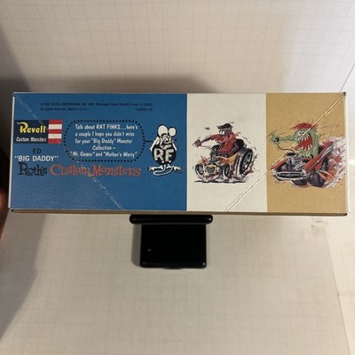 Revell Drag Nut Ed Roth Rat Fink Model Kit 1308 Complete Open Box